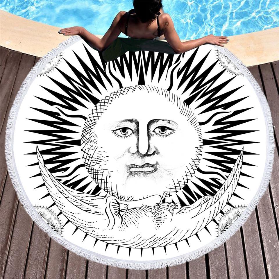 Sun Beach Towels Boho Swimwear Bathing Blanket