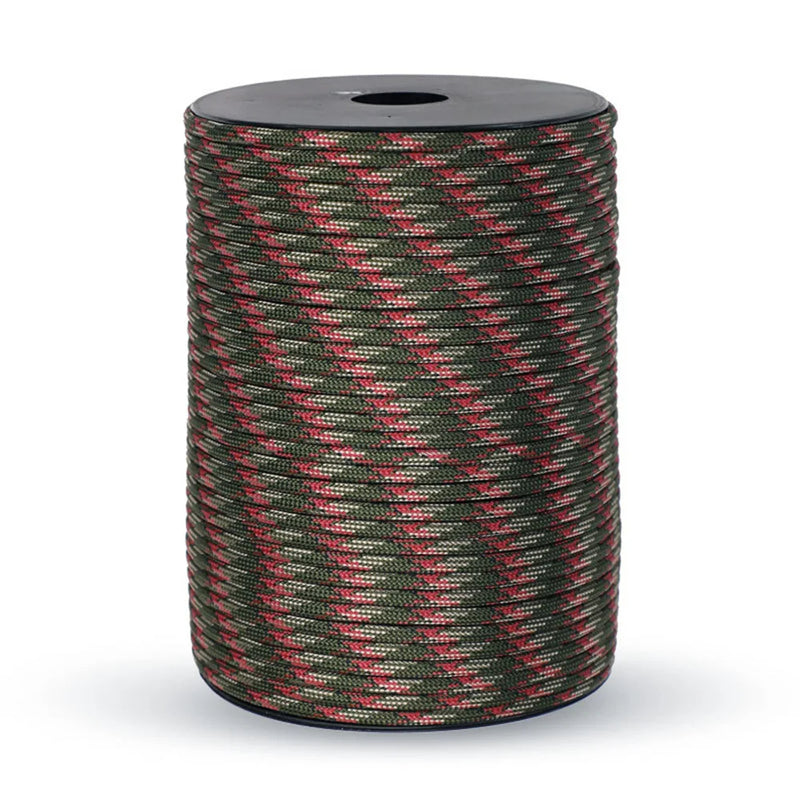 100M Military Standard 9-Core Paracord Rope