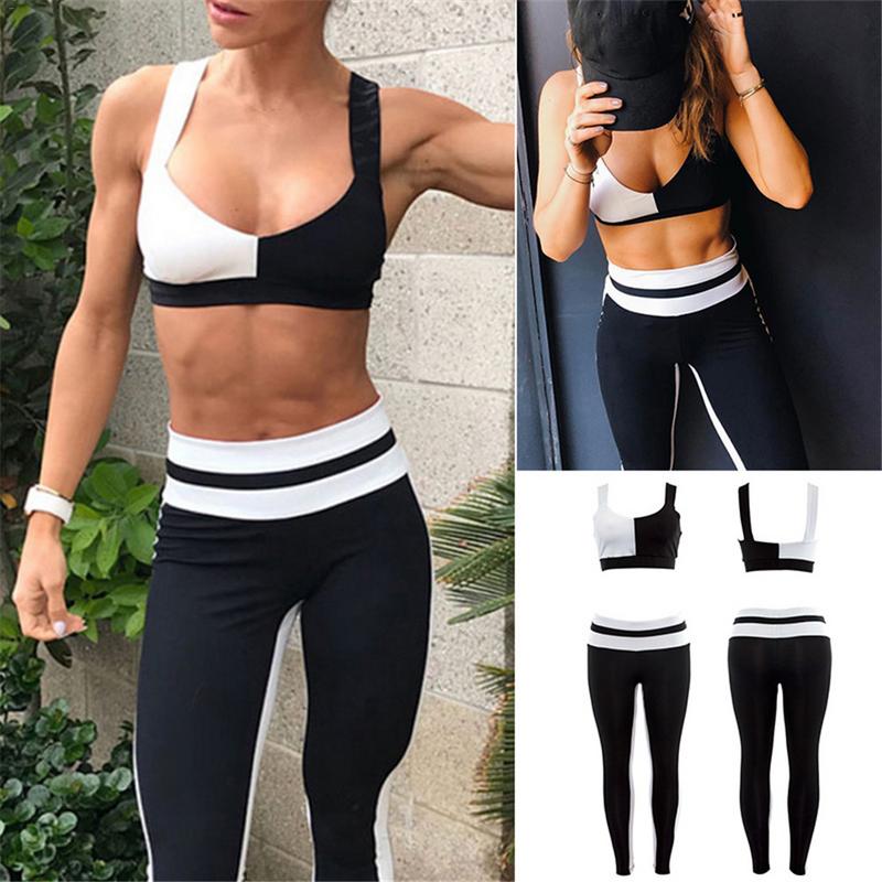 Colorblock Yoga Set