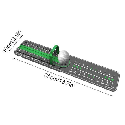 Golf Distance Putting Precision Drill Golf Putting Green Mat Putting Ball Pad Mini Putting Training Aids Golf Accessories Golf