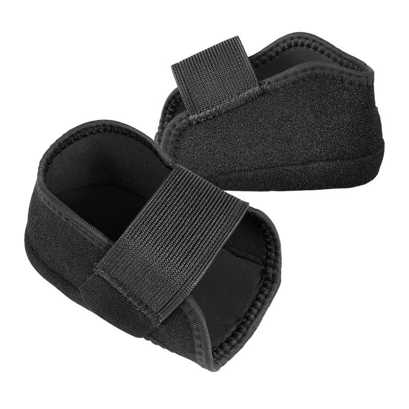 Height increasing heel cover, heel protection cover, shock-absorbing and pressure relieving Velcro heel