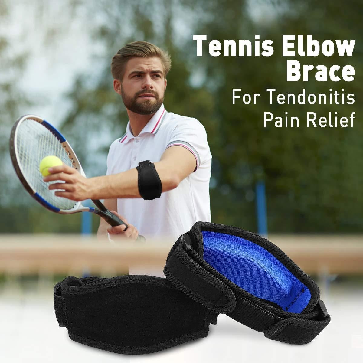 Sports pressure elbow protectors for men and women's badminton elbow protectors for arms basketball tennis and elbow protectors