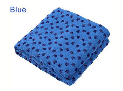 Non Slip Yoga Mat Cover Towel Anti Skid Microfiber Yoga Mat Size 183cm*61cm 72''x24'' Shop Towels Pilates Blankets Fitness