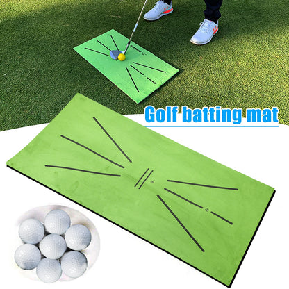 Golf Training Mat for Swing Detection Batting Mini Golf Practice Training Aid Game and Gift