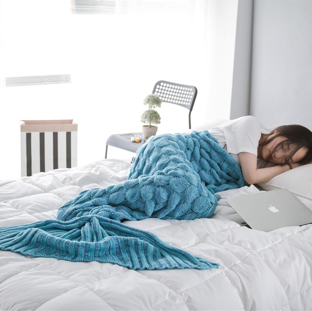 Mermaid Knit Blanket