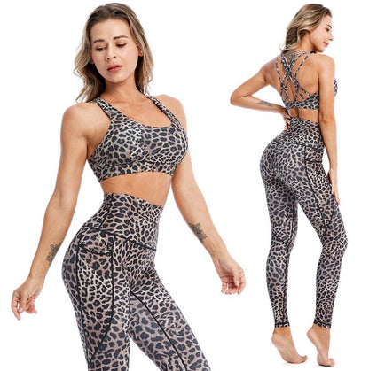 High Impact Yoga Outfit 2 Pc Set