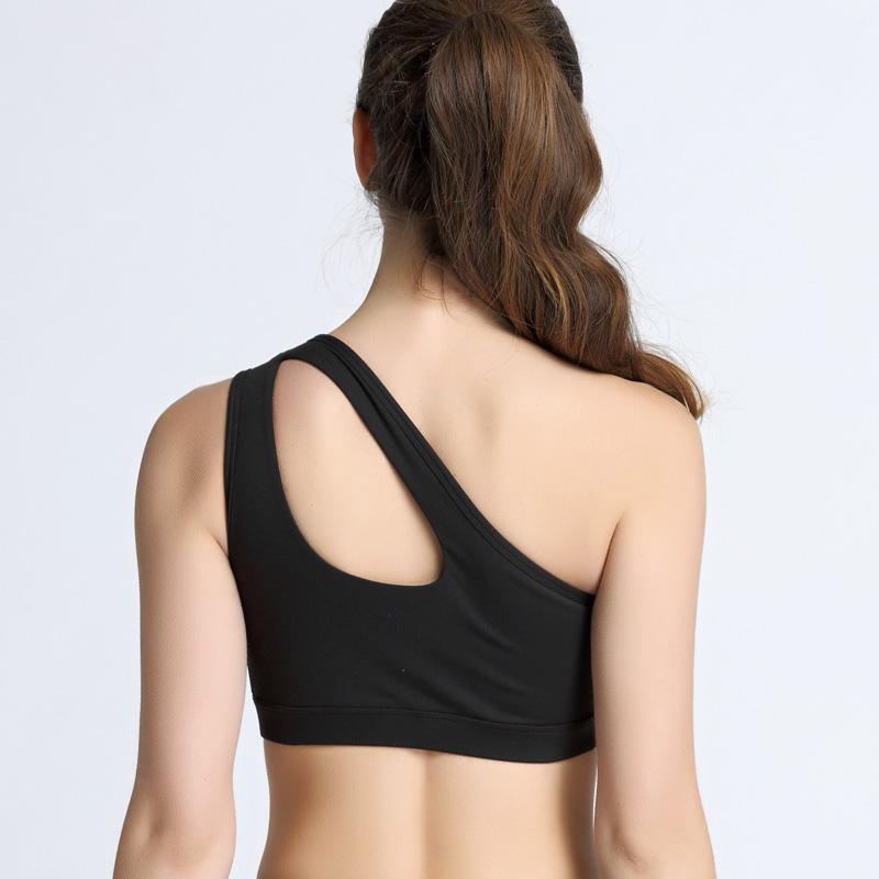 Cross Shoulder Sports Bra