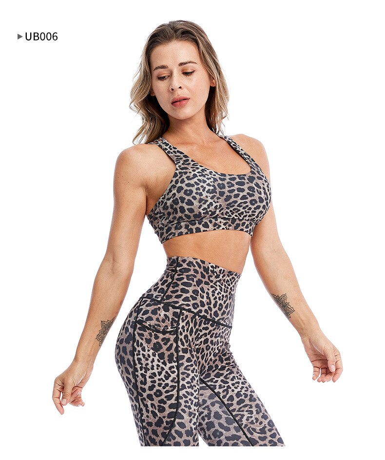 High Impact Yoga Outfit 2 Pc Set