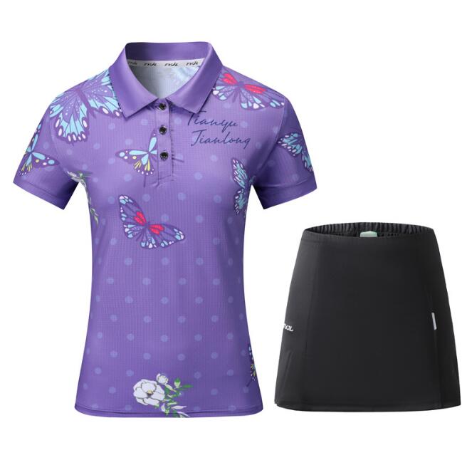 Golf Shirt and Skirt Set