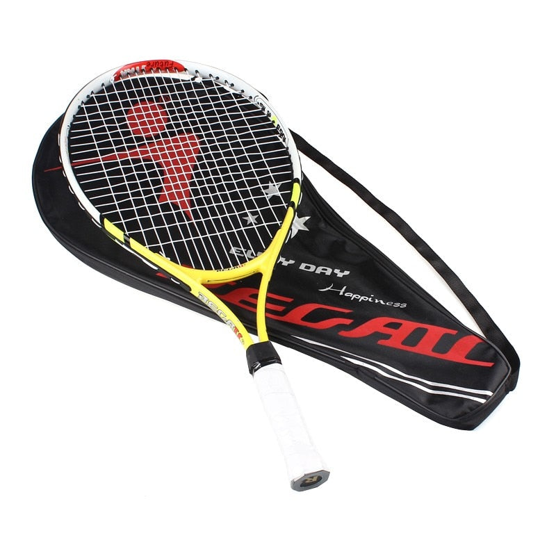 High Quality Junior Tennis Racquet Raquette Training Racket for Kids Youth Childrens Tennis Rackets with Carry Bag