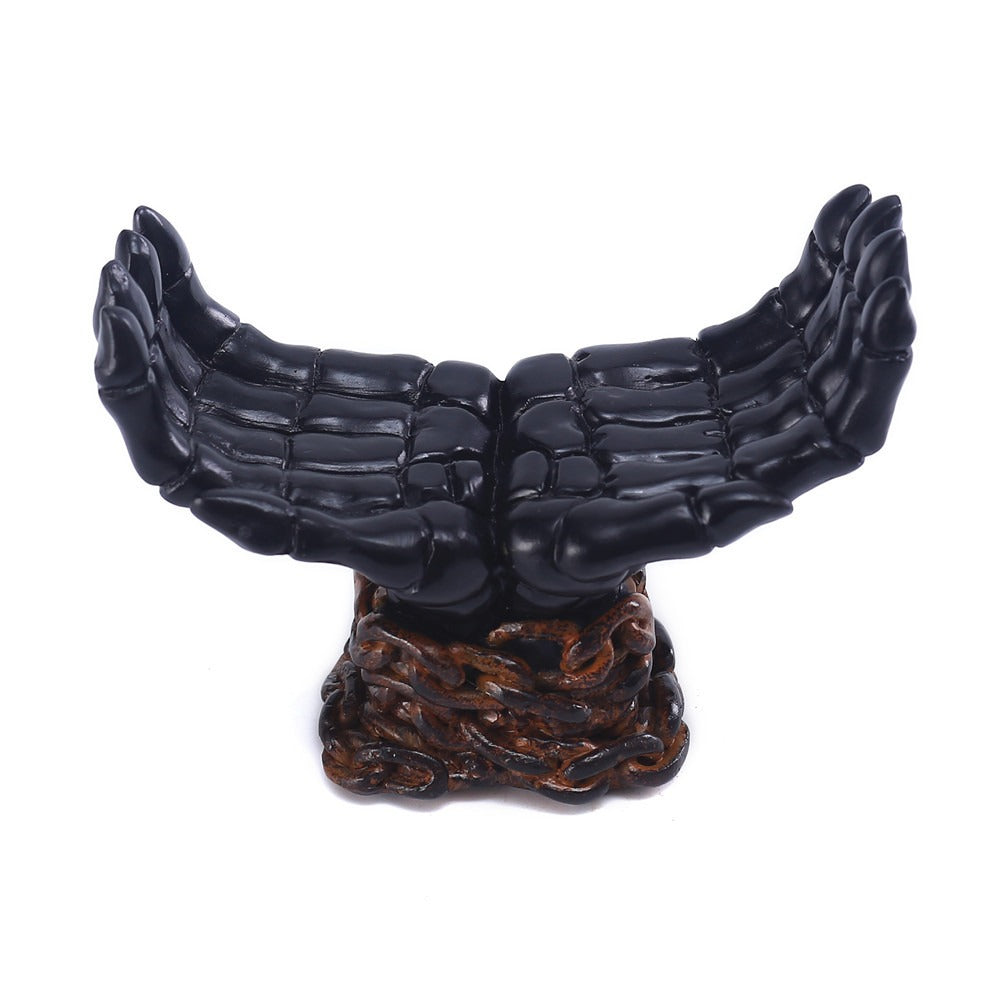 Palm shaped candle holder for home decoration ornaments