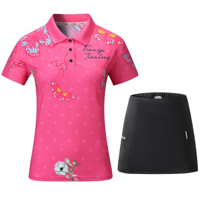 Golf Shirt and Skirt Set