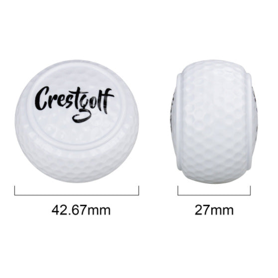 Flat New Golf Indoor And Outdoor Putter Practice Ball Putter Ball