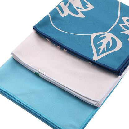 Yoga Towel 183*63cm Printed Yoga Mat Microfiber Non Slip Sweat Towel Fitness Workout Mat Cover for Pilates Gym Yoga Blankets