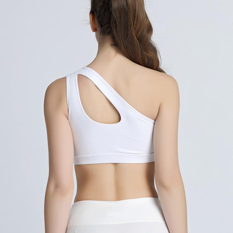 Cross Shoulder Sports Bra