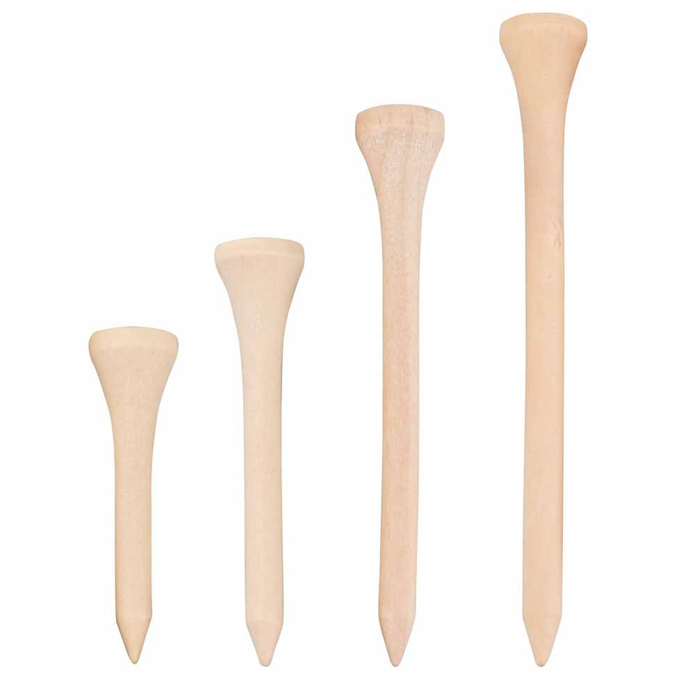 50PCS/Pack 42/54/70/83mm Wooden Golf Tees golf Golf accessories wood tees