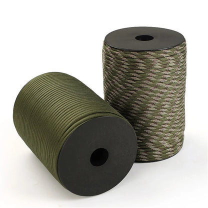 100M Military Standard 9-Core Paracord Rope