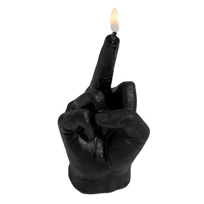 Finger Shaped Vertical Middle Finger Candle Creative Funny Disdain Funk Gesture Aromatherapy Candle