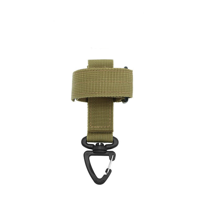 Glove hanging buckle rope storage buckle military enthusiast tactical nylon climbing buckle multi-purpose outdoor