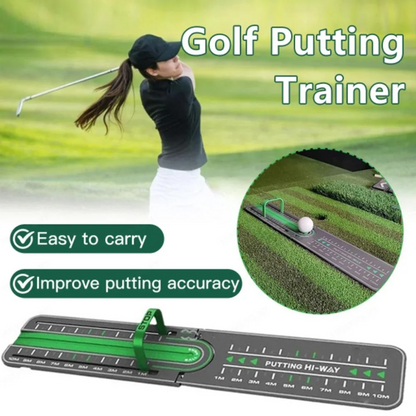 Golf Distance Putting Precision Drill Golf Putting Green Mat Putting Ball Pad Mini Putting Training Aids Golf Accessories Golf