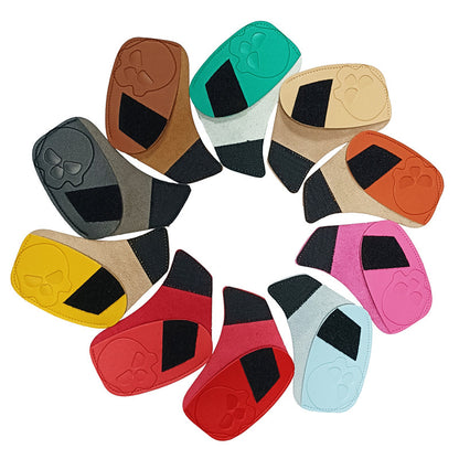 10pcs Colorful Golf Irons Cover Club Cap Cover Golf Supplies Accessories Golf Club Cover