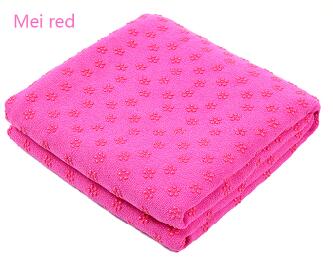 Non Slip Yoga Mat Cover Towel Anti Skid Microfiber Yoga Mat Size 183cm*61cm 72''x24'' Shop Towels Pilates Blankets Fitness