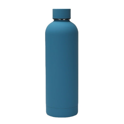 350/500/750ML Double-Wall Stainless Steel Leak-proof Thermal Vacuum Flask Insulated Water Bottle Sports Coffee Straight Body