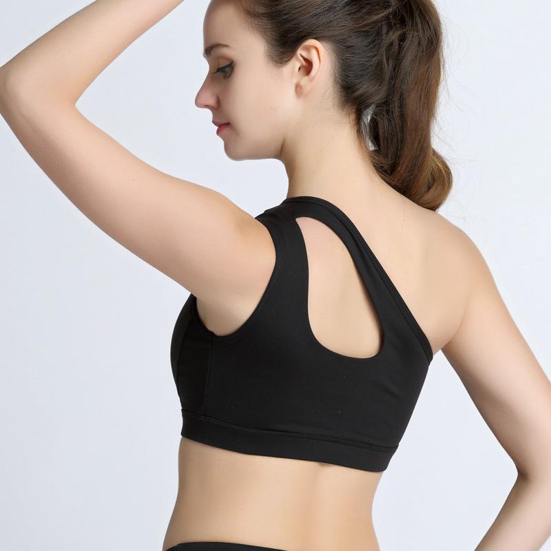 Cross Shoulder Sports Bra