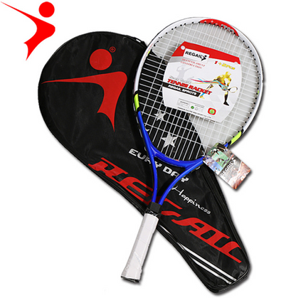 High Quality Junior Tennis Racquet Raquette Training Racket for Kids Youth Childrens Tennis Rackets with Carry Bag