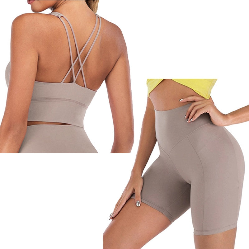 Yoga Fit Top and Shorts Set