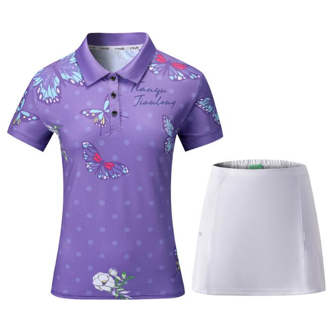 Golf Shirt and Skirt Set