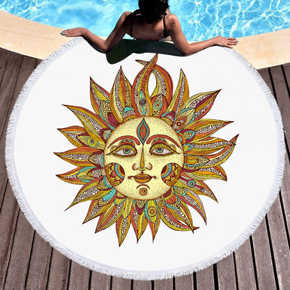 Sun Beach Towels Boho Swimwear Bathing  Blanket