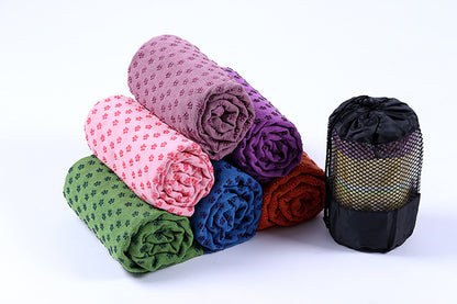 Non Slip Yoga Mat Cover Towel Anti Skid Microfiber Yoga Mat Size 183cm*61cm 72''x24'' Shop Towels Pilates Blankets Fitness