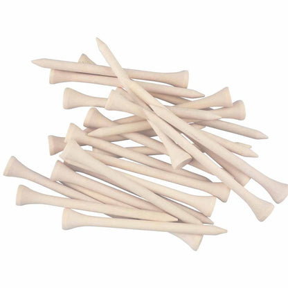 50PCS/Pack 42/54/70/83mm Wooden Golf Tees golf Golf accessories wood tees