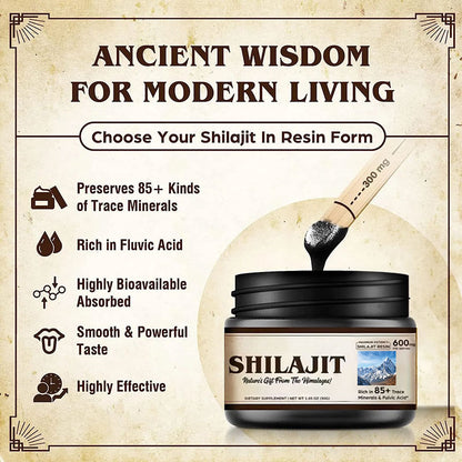 Shilajit Resin Ointment