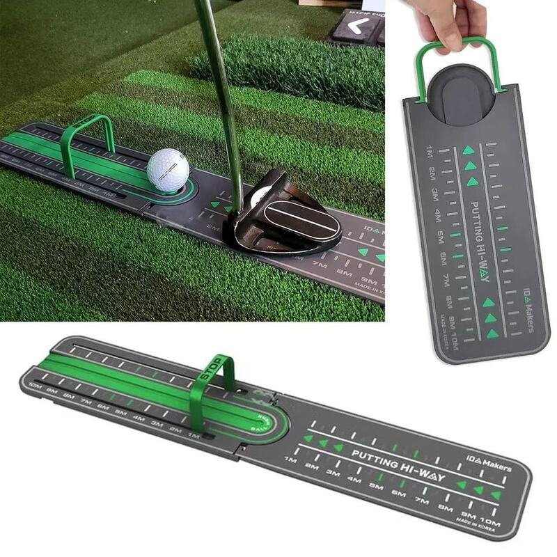 Golf Distance Putting Precision Drill Golf Putting Green Mat Putting Ball Pad Mini Putting Training Aids Golf Accessories Golf