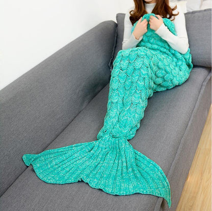 Mermaid Knit Blanket