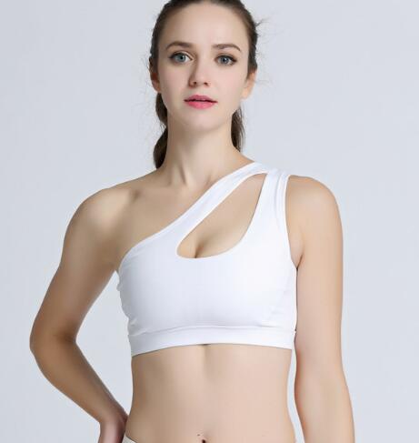 Cross Shoulder Sports Bra