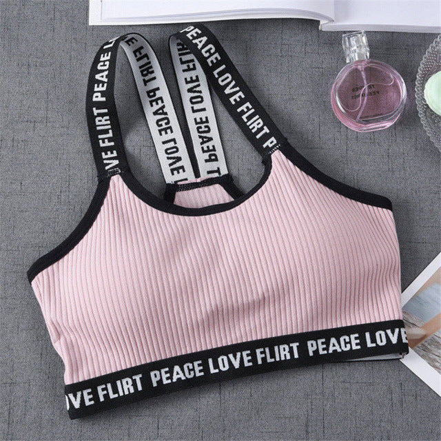 Cotton Sports Bra