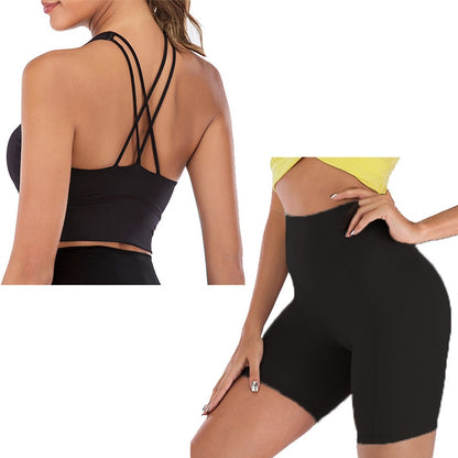 Yoga Fit Top and Shorts Set