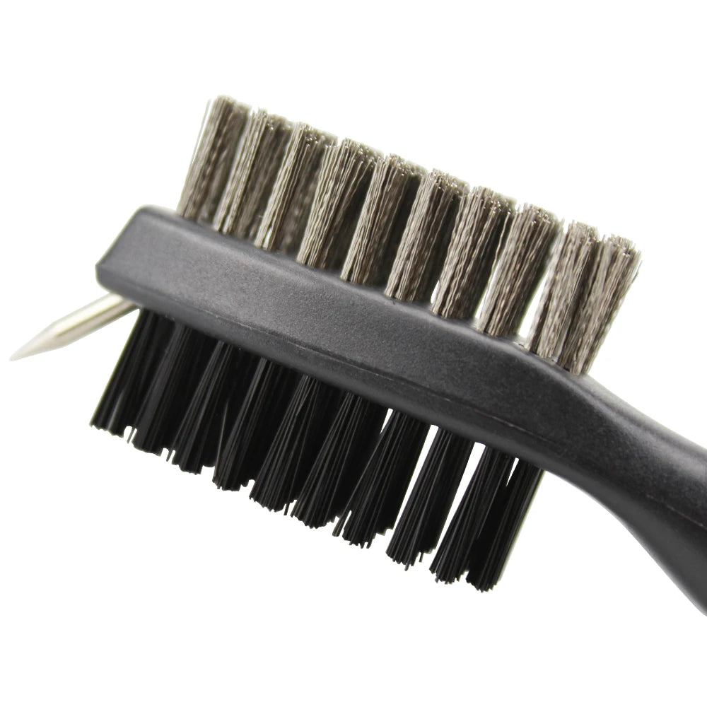 Golf Club Brush Golf Groove Cleaning Brush 2 Sided Golf Putter Wedge Ball Groove Cleaner Kit Cleaning Tool Gof Accessories