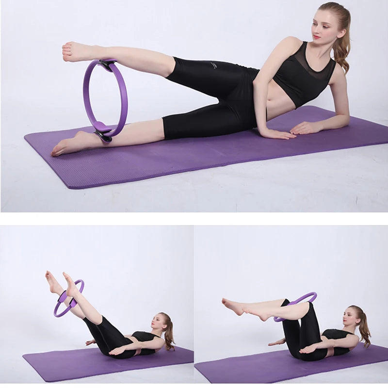 Yoga Ring Sports Training Ring Women Fitness Accessories Kinetic Resistance Circle Comfortable Portable Yoga Pilates Circle